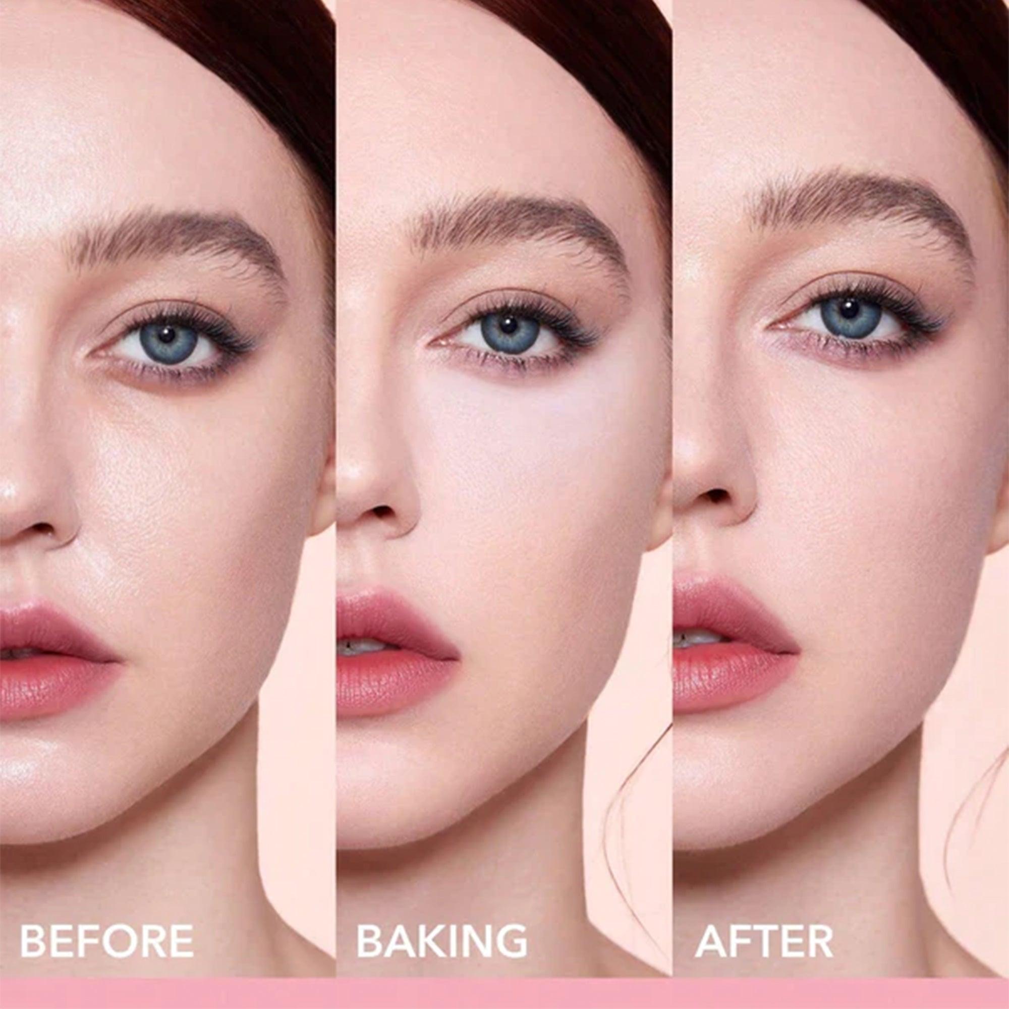 Sheglam Insta-Ready Face & Under Eye Setting Powder Duo Bubblegum 14gm - TheSkinFit