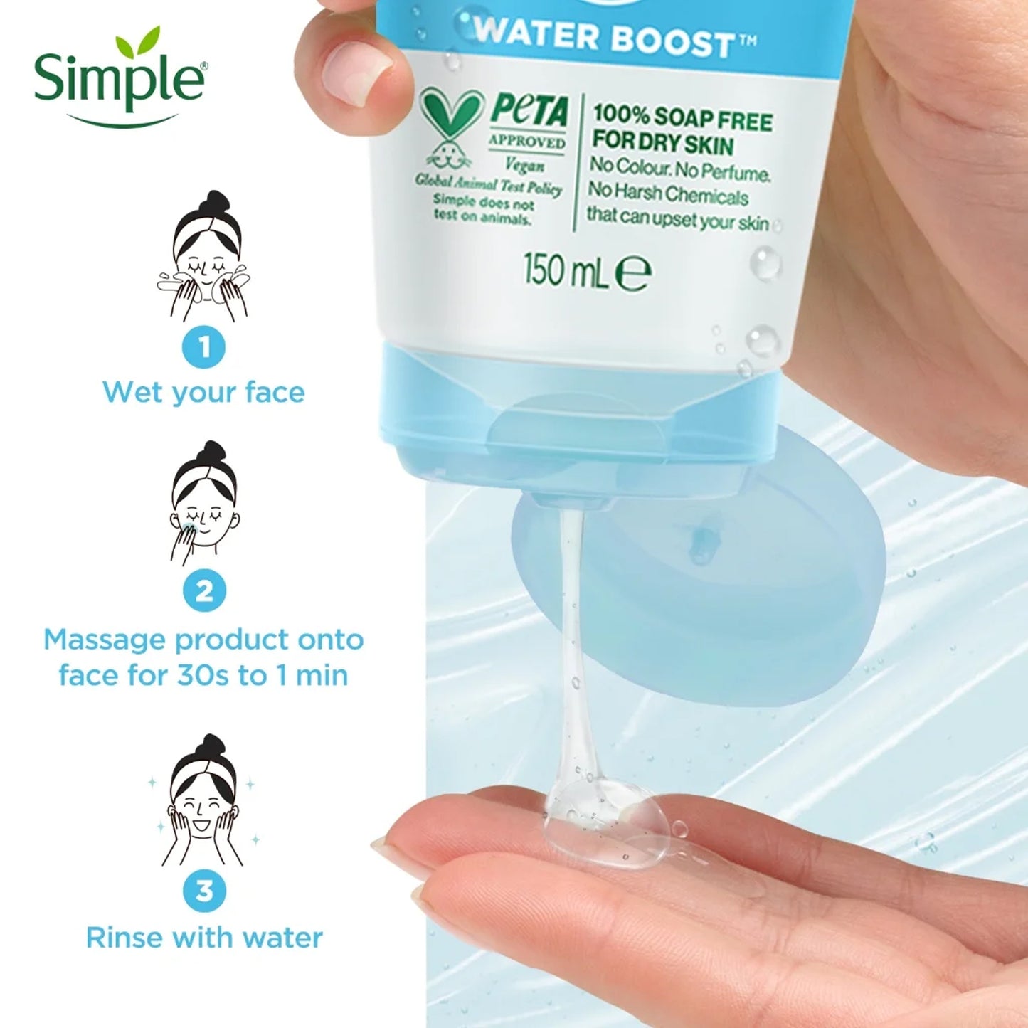 Simple Micellar Gel Wash 150ml