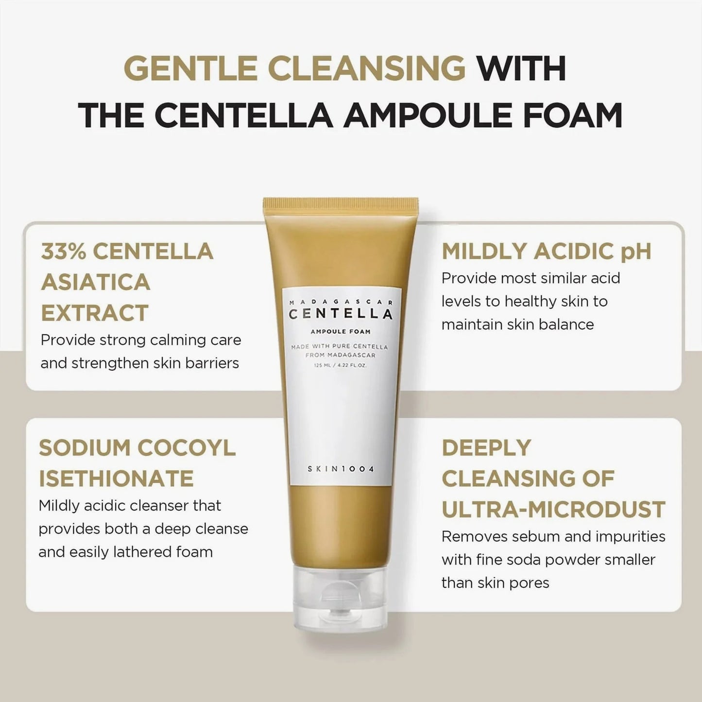 SKIN1004 Madagascar Centella Ampoule Foam 20ml