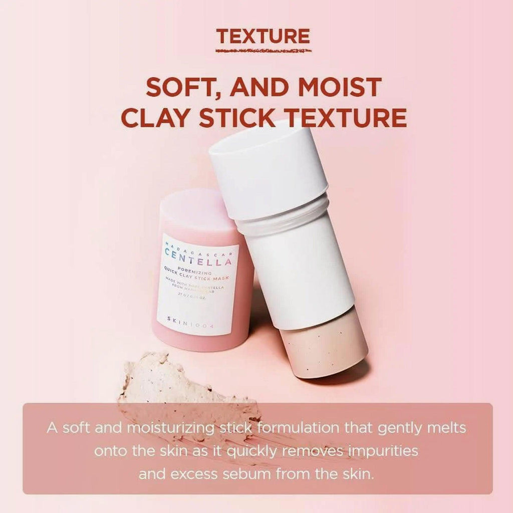 SKIN1004 Madagascar Centella Poremizing Quick Clay Stick Mask 27gm - TheSkinFit