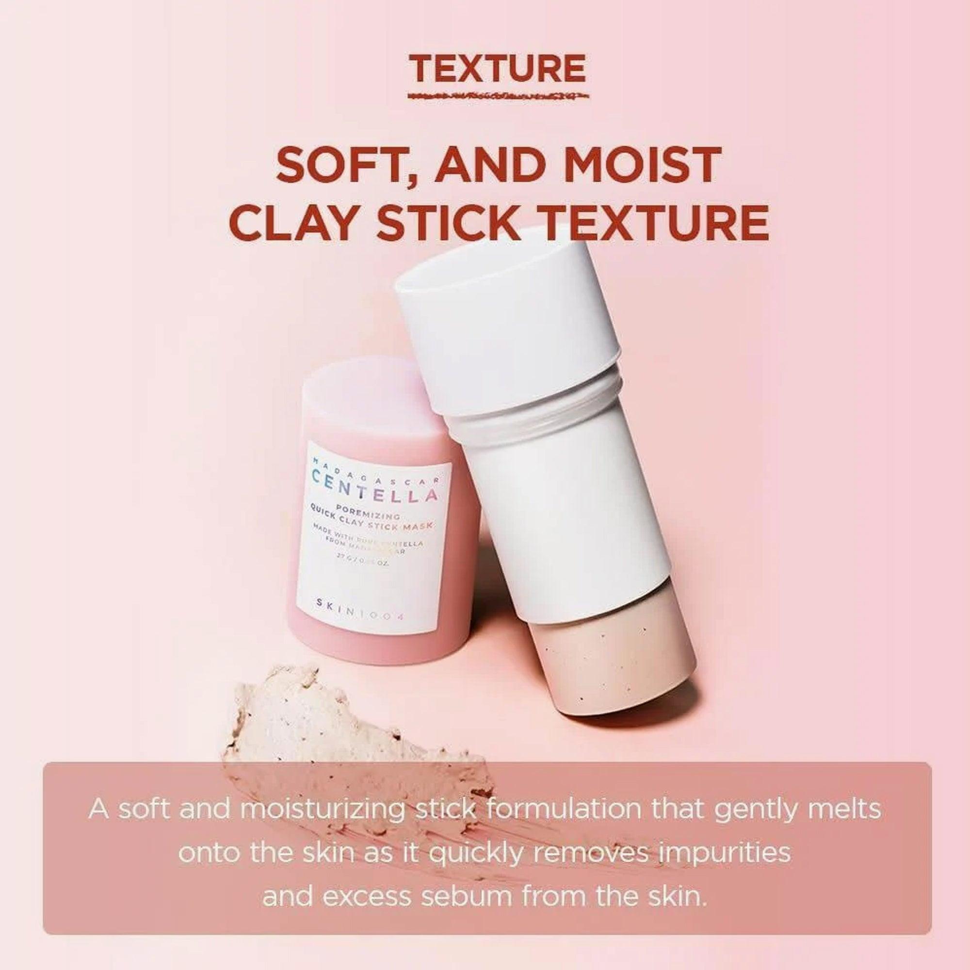 SKIN1004 Madagascar Centella Poremizing Quick Clay Stick Mask 27gm - TheSkinFit
