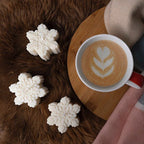 Candle Wick Store Snow Inspired Snowflake Candle 72gm price in Pakistan
