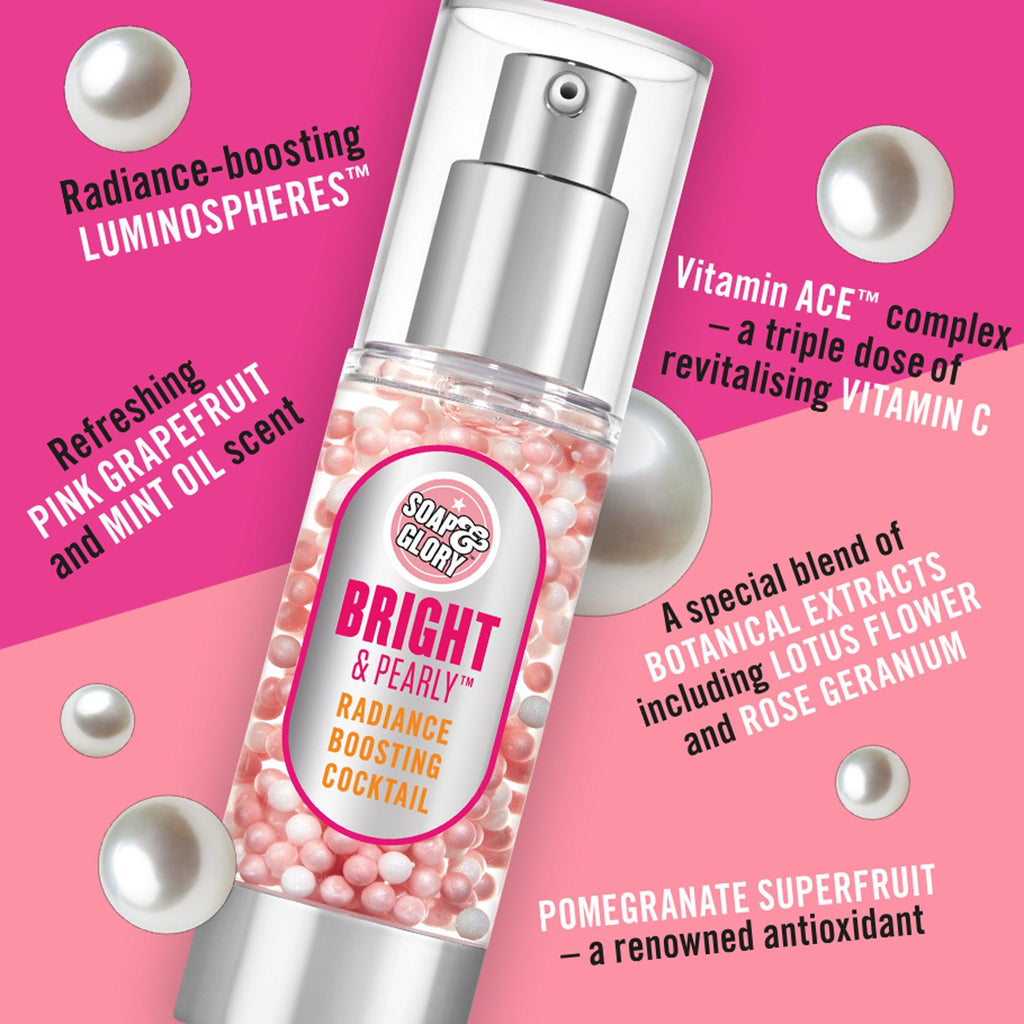 Soap & Glory Bright & Pearly Radiance Boosting Cocktail 30ml - TheSkinFit