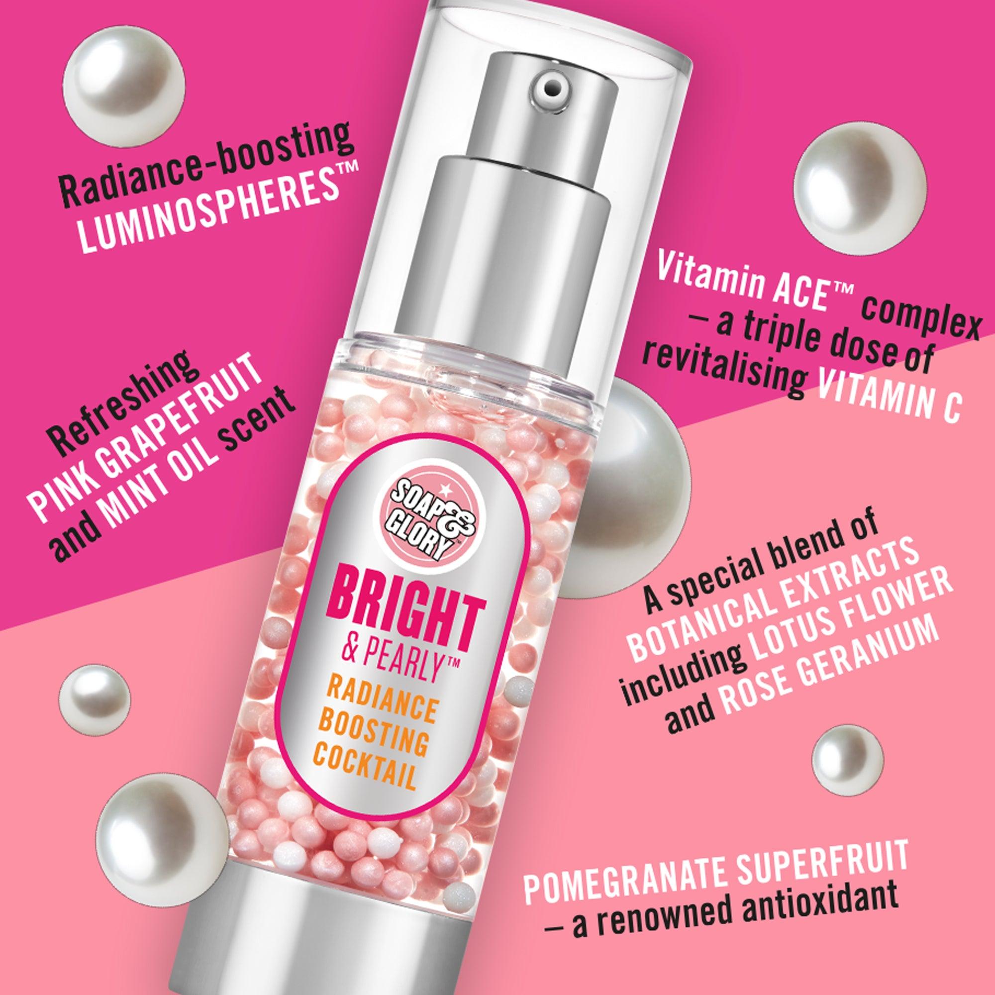 Soap & Glory Bright & Pearly Radiance Boosting Cocktail 30ml - TheSkinFit