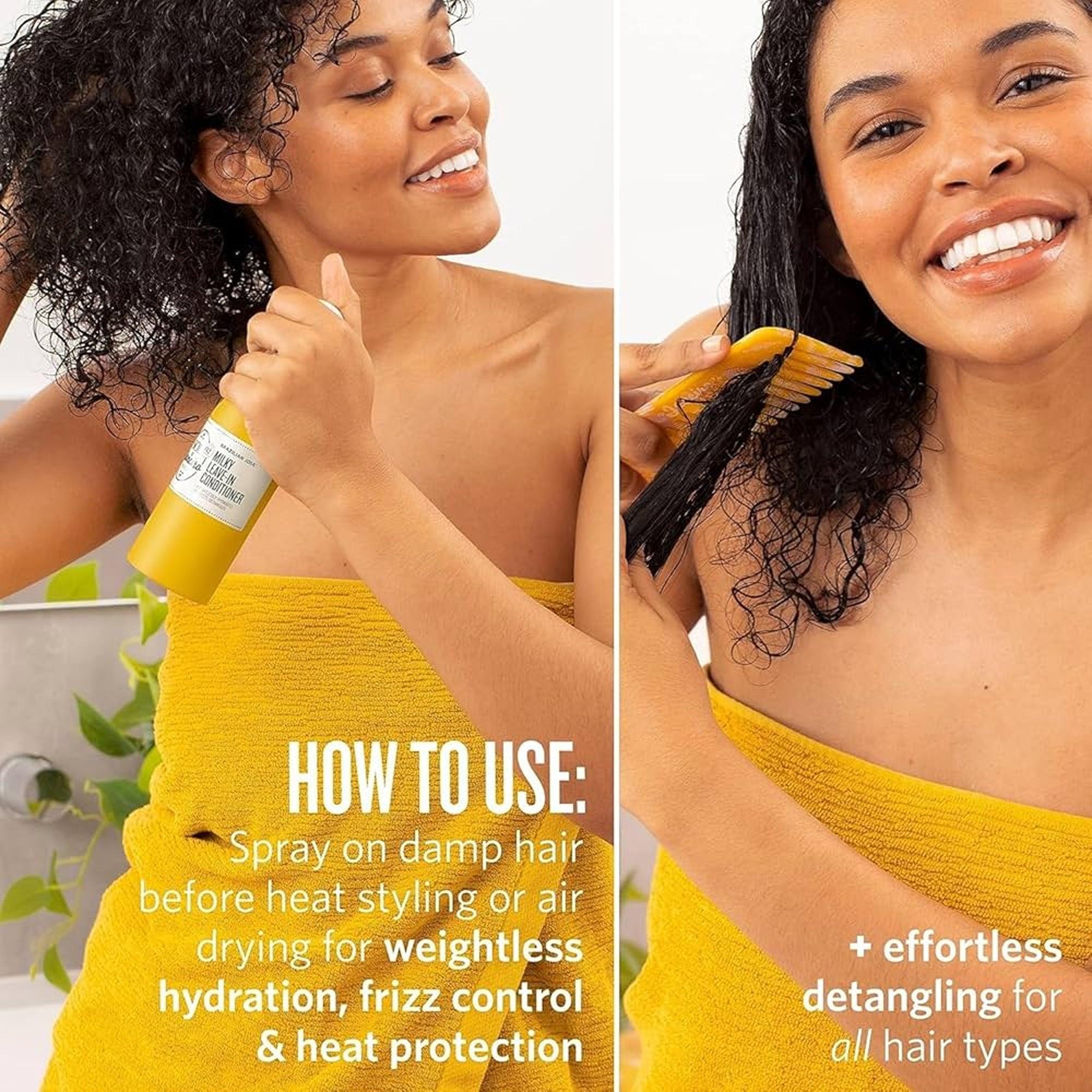 Sol De Janeiro Hair Brazilian Joia Milky Leave-In Conditioner 30ml - TheSkinFit