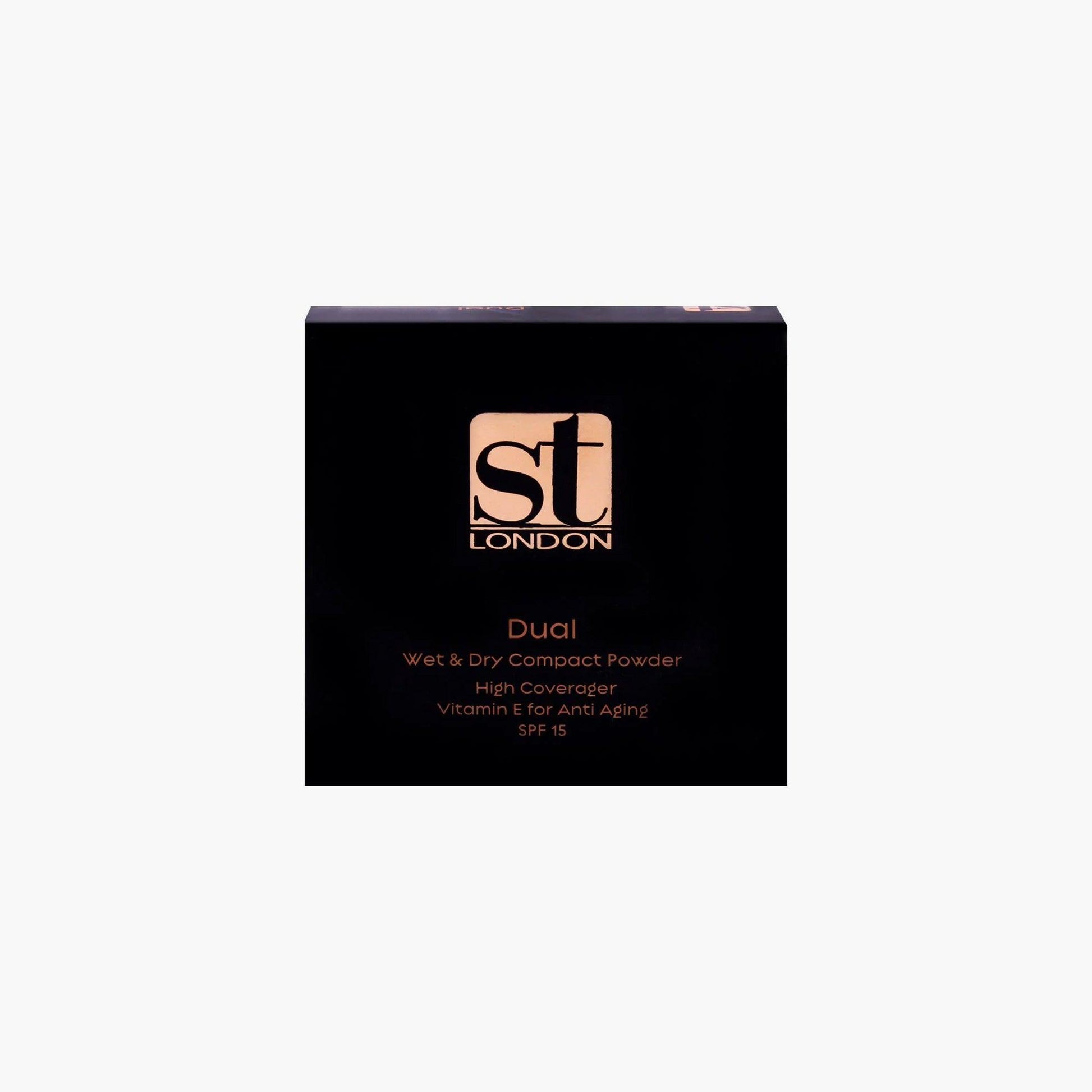ST London Dual Wet & Dry Compact Powder FS 45 14gm - TheSkinFit