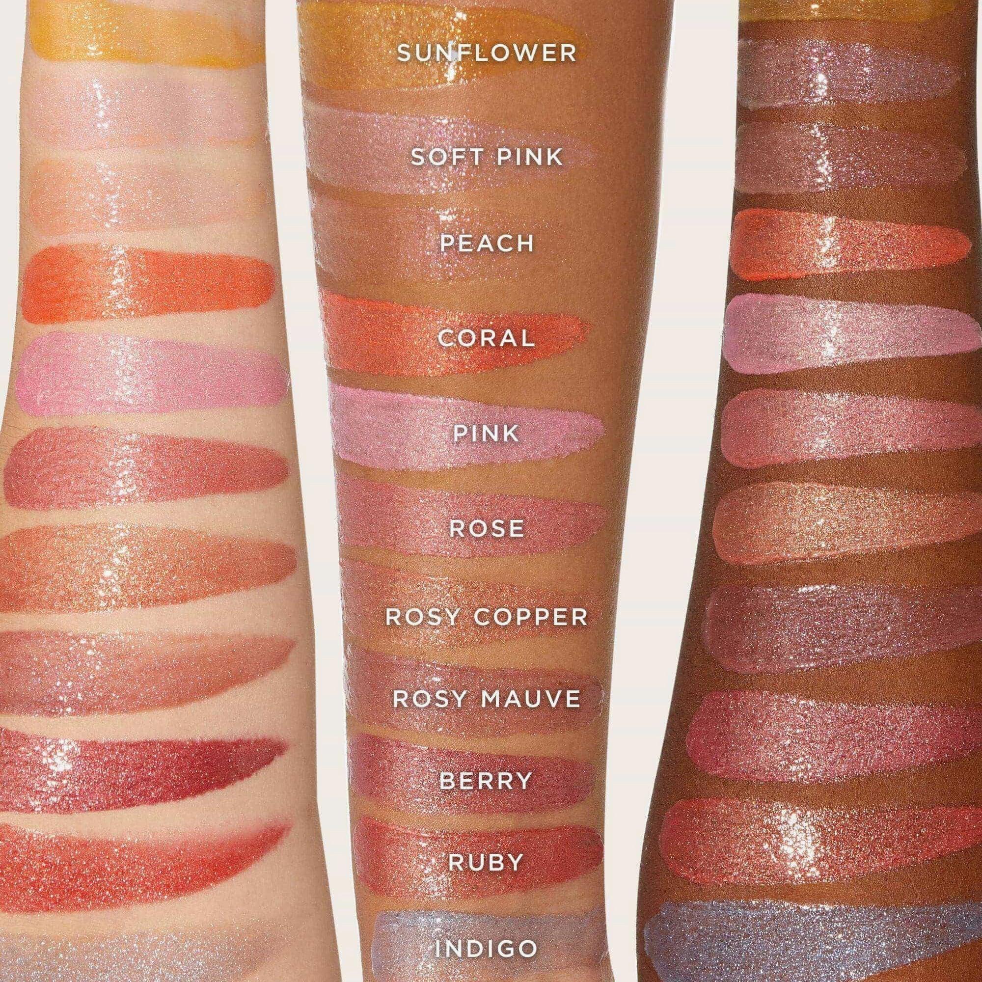 Tarte Maracuja Juicy Lip Plump Shimmer Glass Rosy Copper Shimmer Glass 2.7gm - TheSkinFit