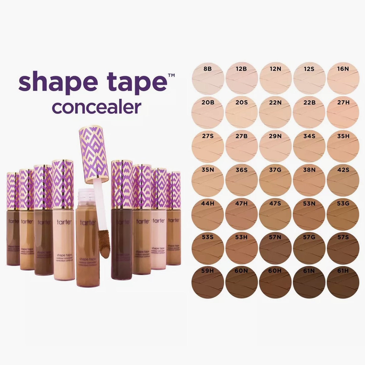 Tarte Shape Tape Contour Concealer 16N Fair Light Neutral 10ml