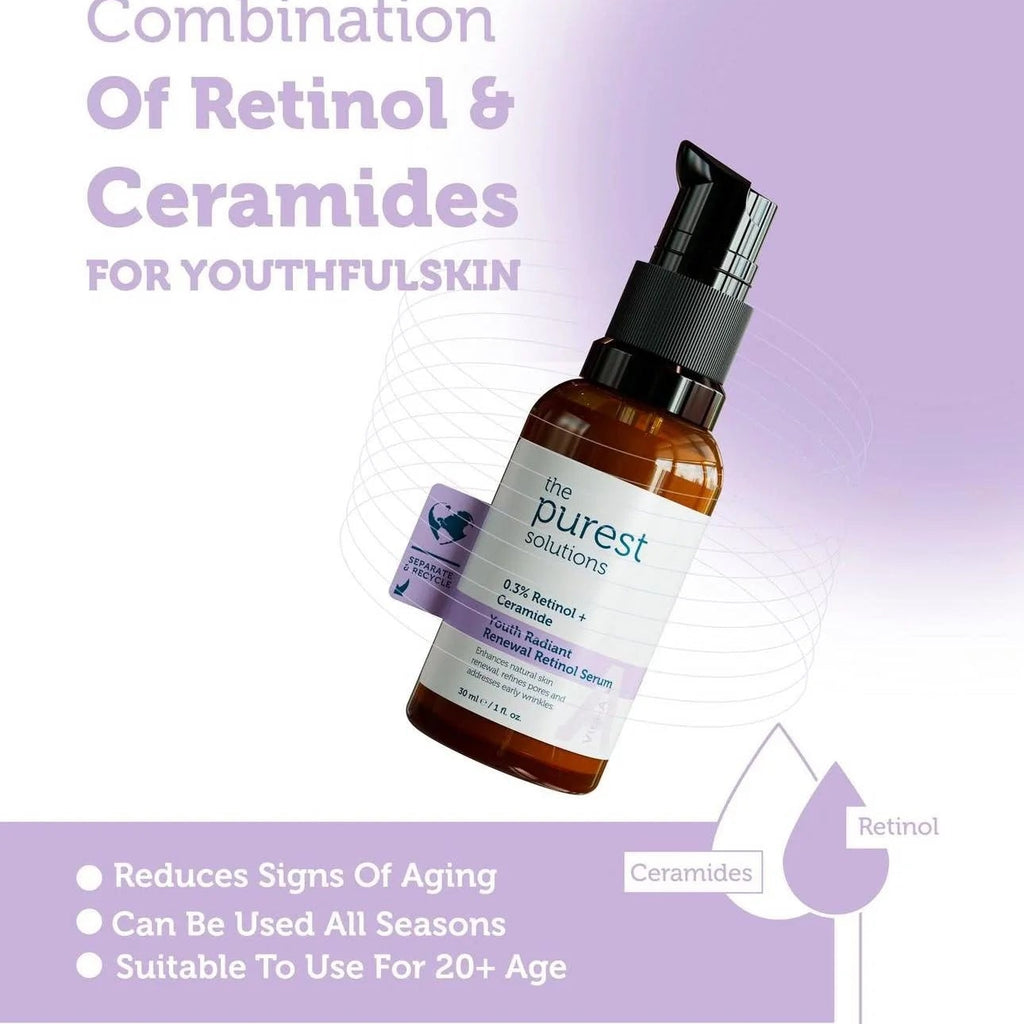 The Purest Solutions Youth Radiant Renewal Retinol Serum 30ml