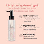 The Face Shop Rice Water Bright Light Facial Cleansing Oil 150ml - TheSkinFit