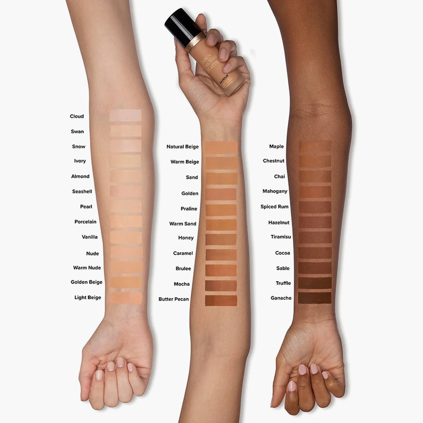 Too Faced Born This Way Matte 24-Hour Super Longwear Foundation Nude 30ml