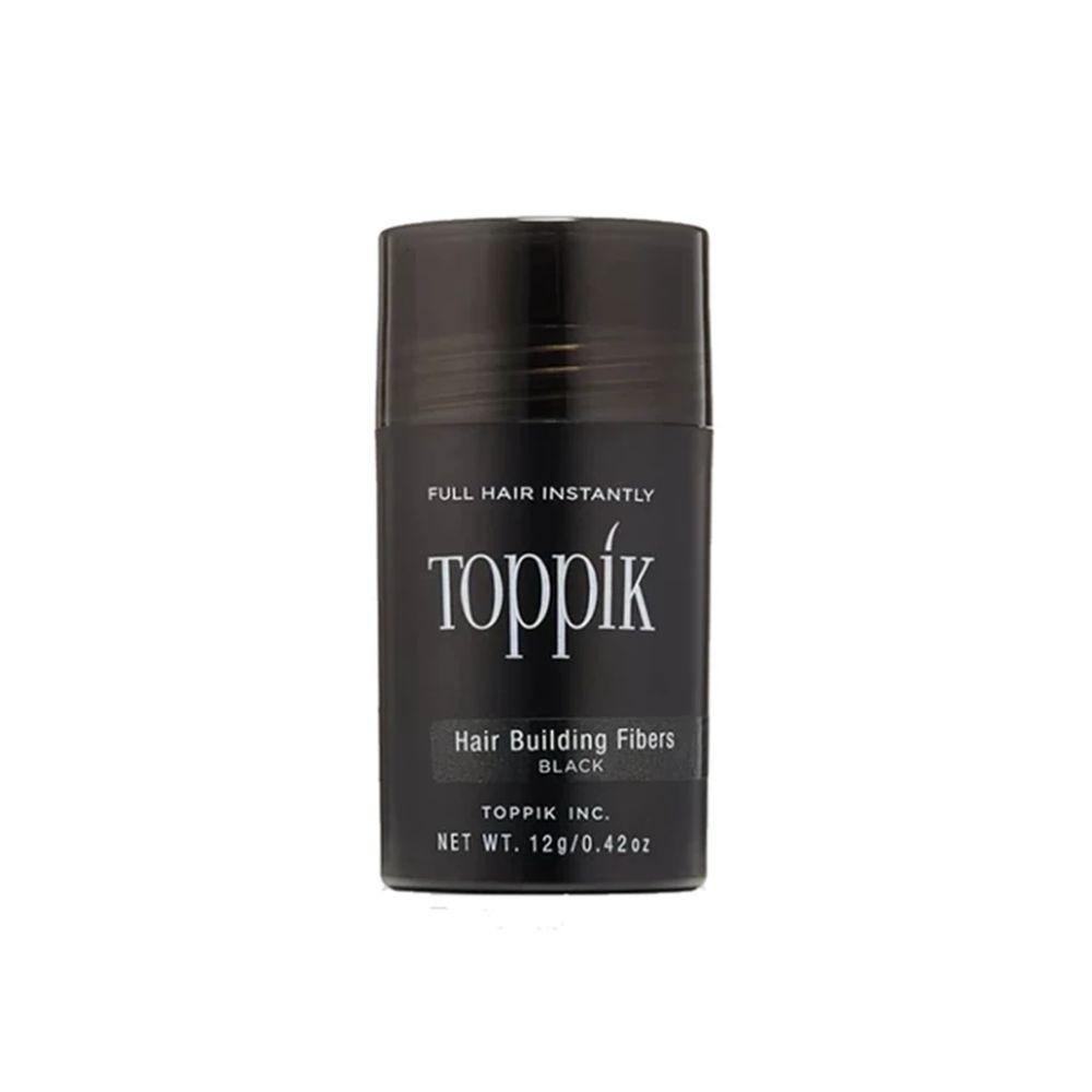 Toppik Hair Building Fibers Black 12gm - TheSkinFit