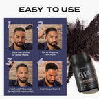 Toppik Hair Building Fibers Black 12gm - TheSkinFit
