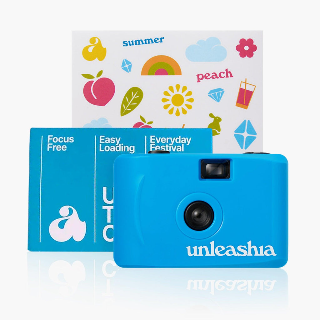 Unleashia Toy Film Camera + Stickers 1 Piece - TheSkinFit