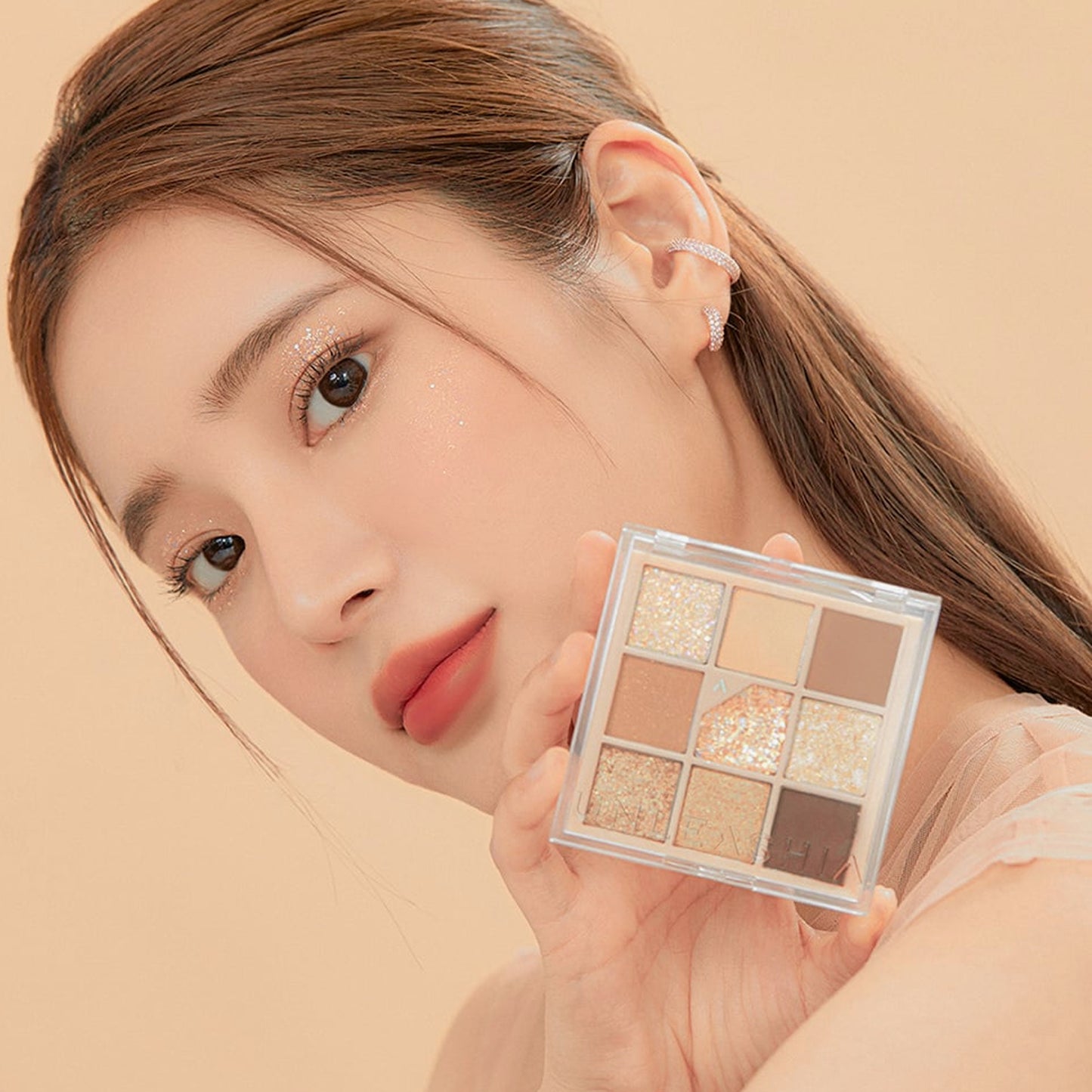 Unleashia Glitterpedia Eyeshadow Palette No.2 All of Brown 6.2gm