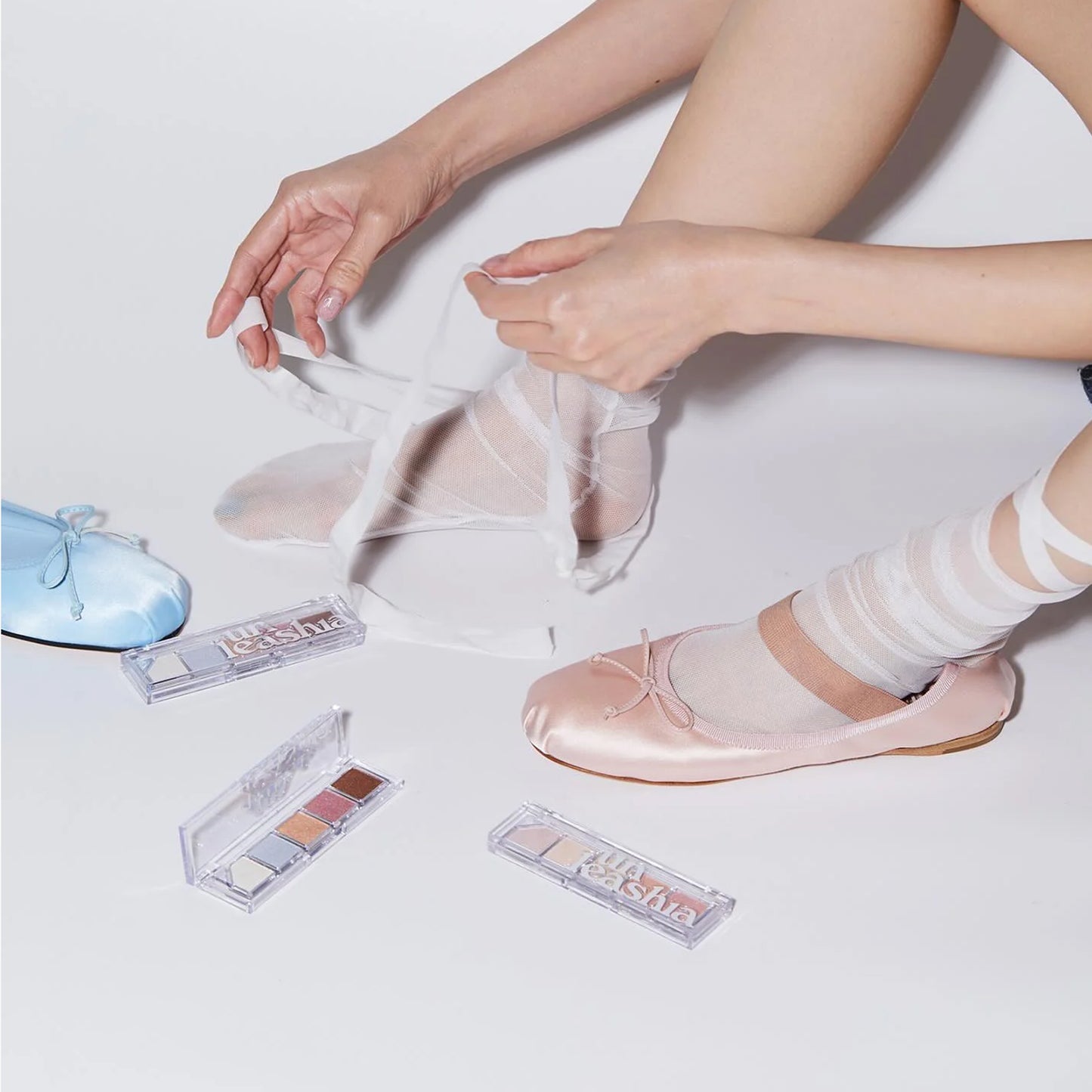 Unleashia Mood Shower Face Palette No.101 Ballerino Shower 4gm