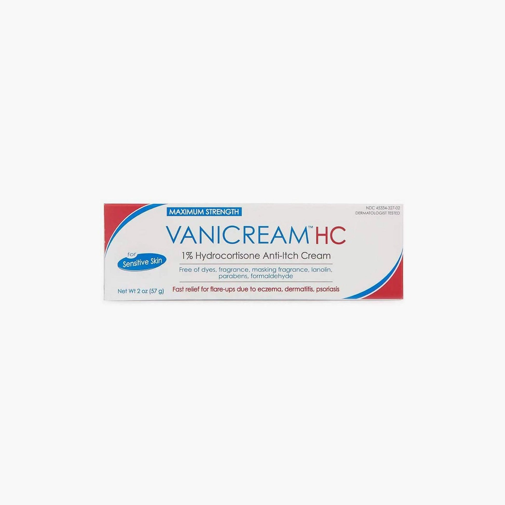 Vanicream 1% Hydrocortisone Anti Itch Cream 57gm - TheSkinFit