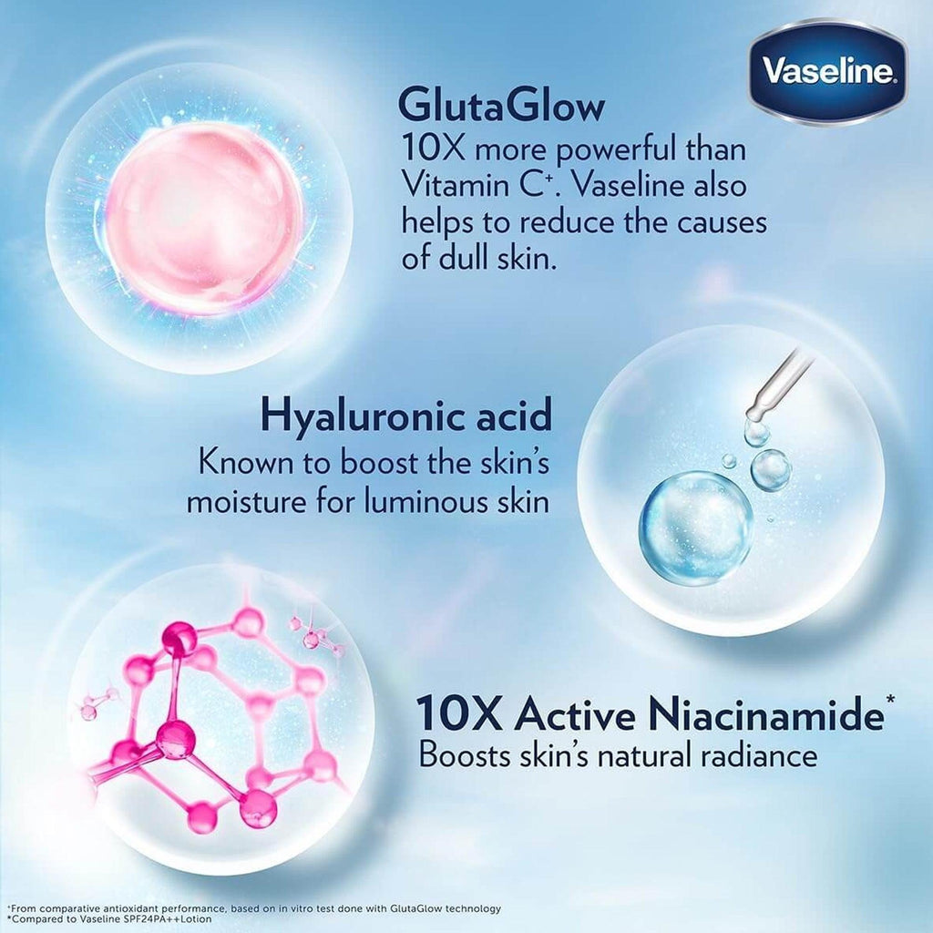 Vaseline Gluta-Hya Serum Burst Lotion Smooth Radiance 200ml - TheSkinFit