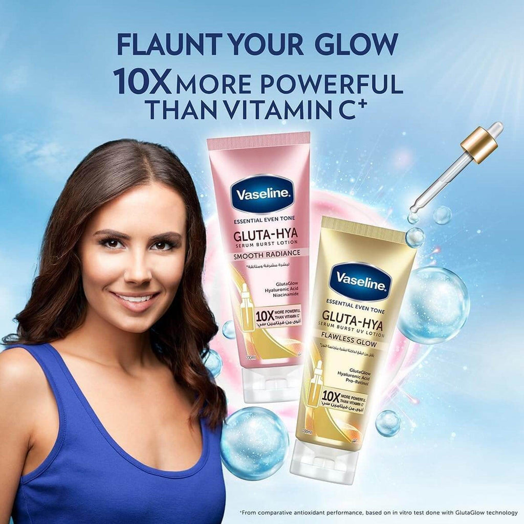 Vaseline Gluta-Hya Serum Burst Lotion Smooth Radiance 200ml - TheSkinFit