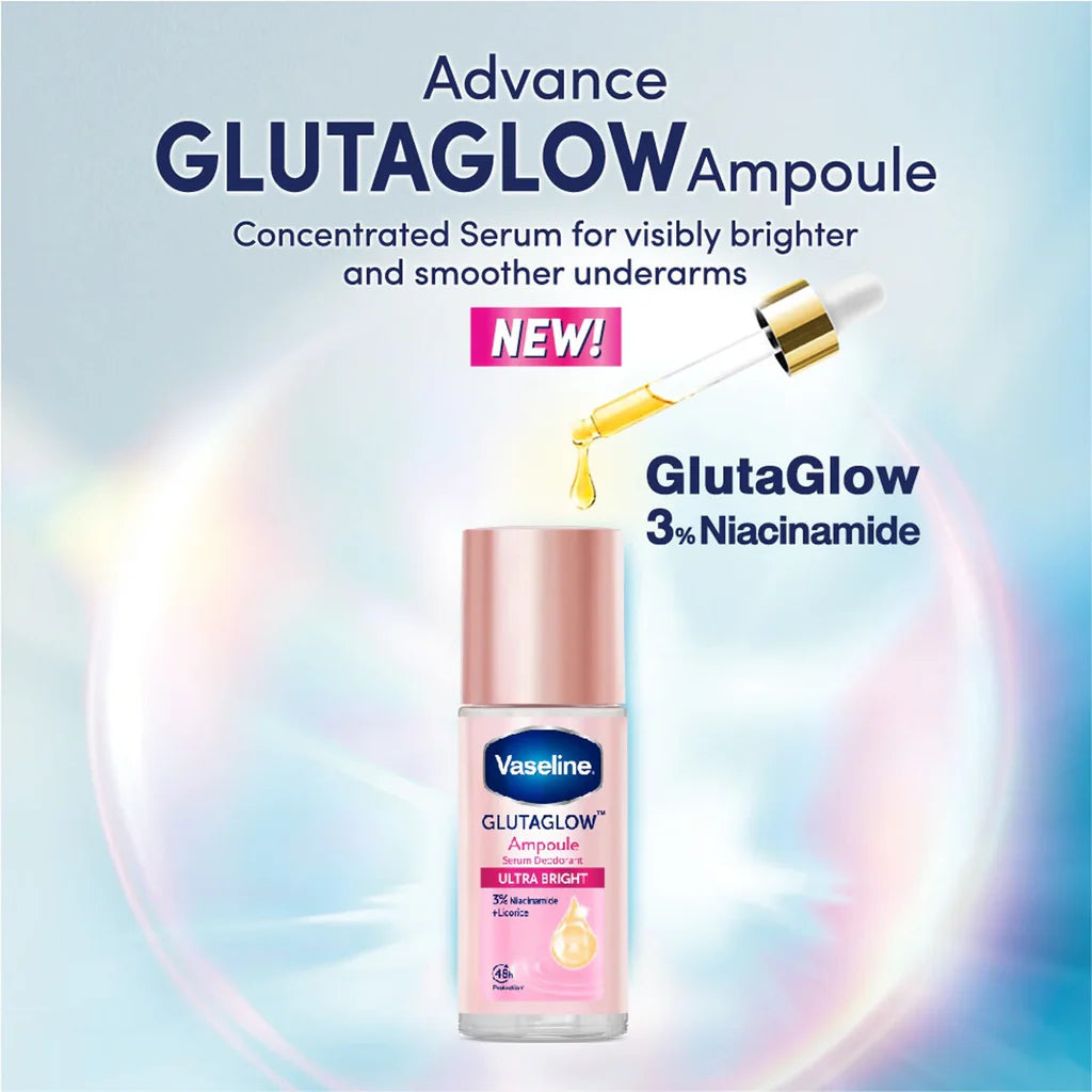 Vaseline GlutaGlow Ampoule Serum Deodorant 45ml