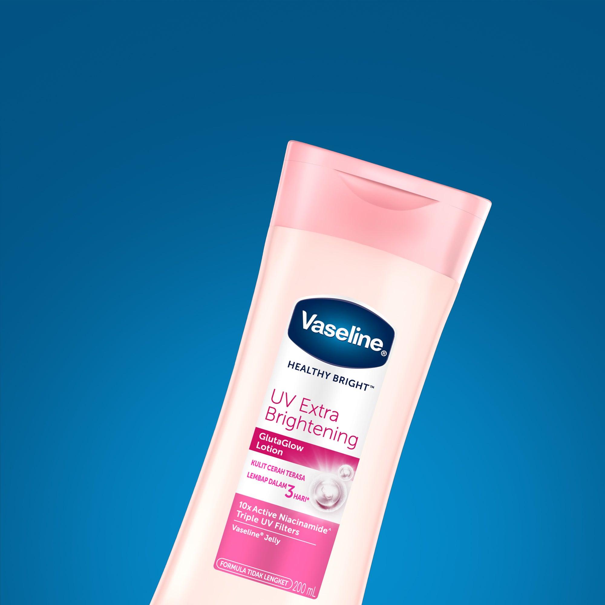 Vaseline Healthy Bright UV Extra Brightening Gluta Glow Lotion 200ml - TheSkinFit