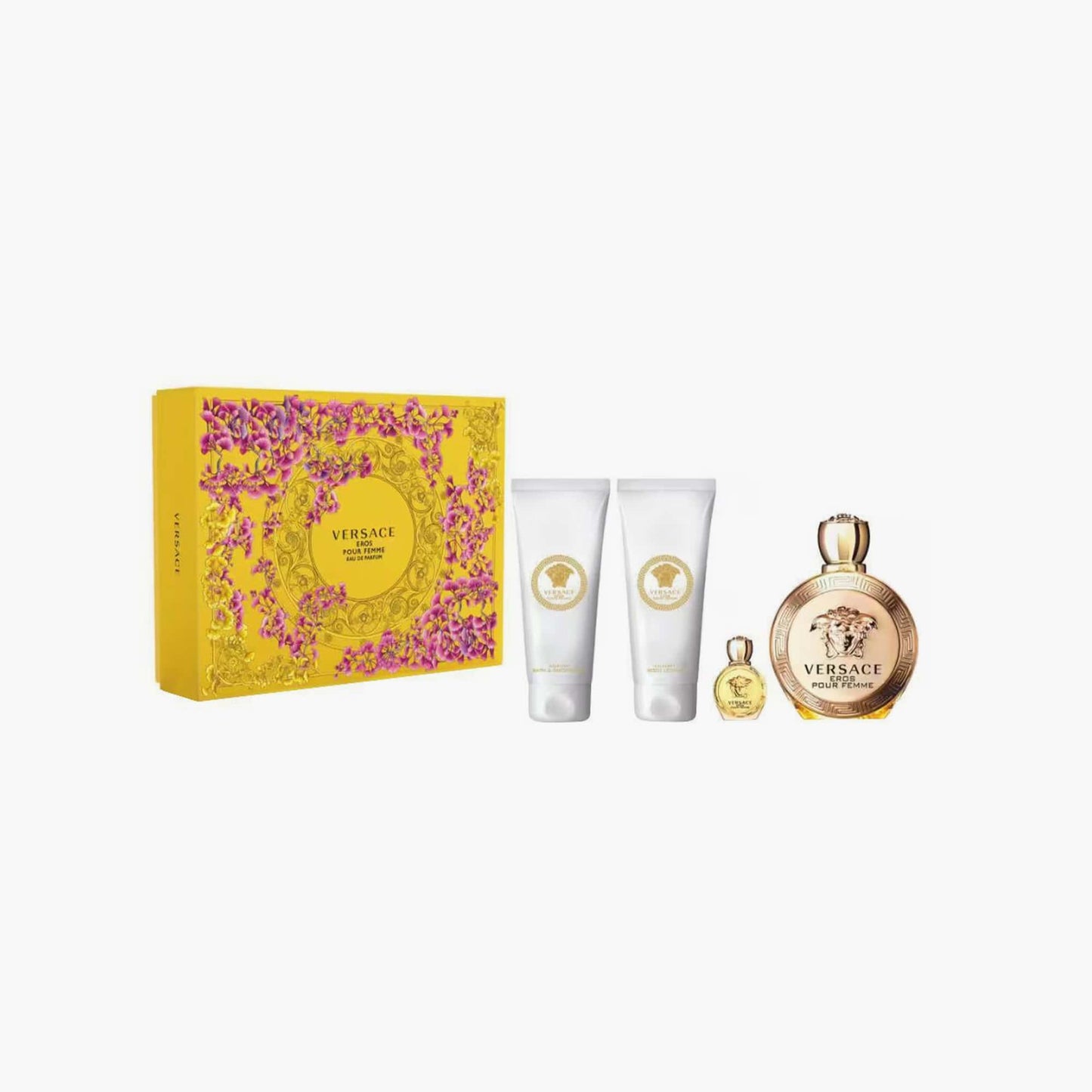 Versace Eros Pour Femme 4 Piece Gift Set