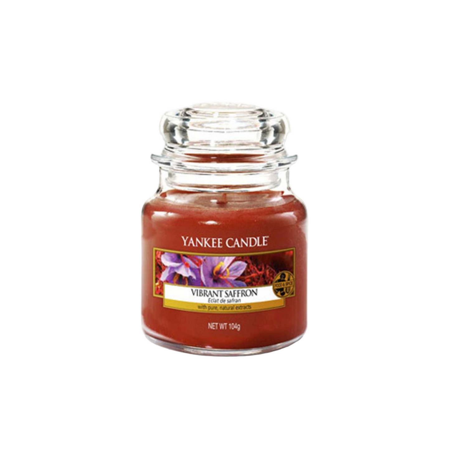 Yankee Vibrant Saffron Scented Candle 104gm