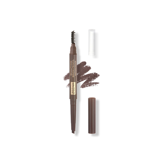 Zeena Sculpting Brow Pencil Waterproof 020 Chocolate Brown 0.25gm